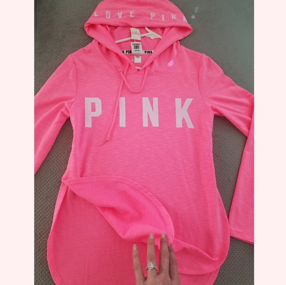 Victorias Secret VS PINK Open Side Pullover Hoodie - Picture 4 of 5